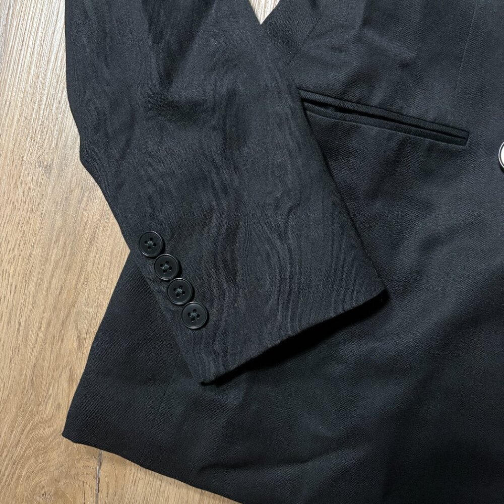 Ralph Lauren Collection double breasted blazer tuxedo jacket size 4 S wool Union - Picture 10 of 11